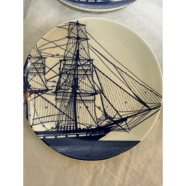 Early 21st Century Caskata Rigging Small Plates, Set of Six For Sale - Image 5 of 12