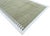 Not Yet Made - Made To Order Not Yet Made - Made To Order Handmade Cotton Area Rug Vegetable Dyed Olive Green and White Zig Zag Striped Rug-8'x10' For Sale - Image 5 of 11