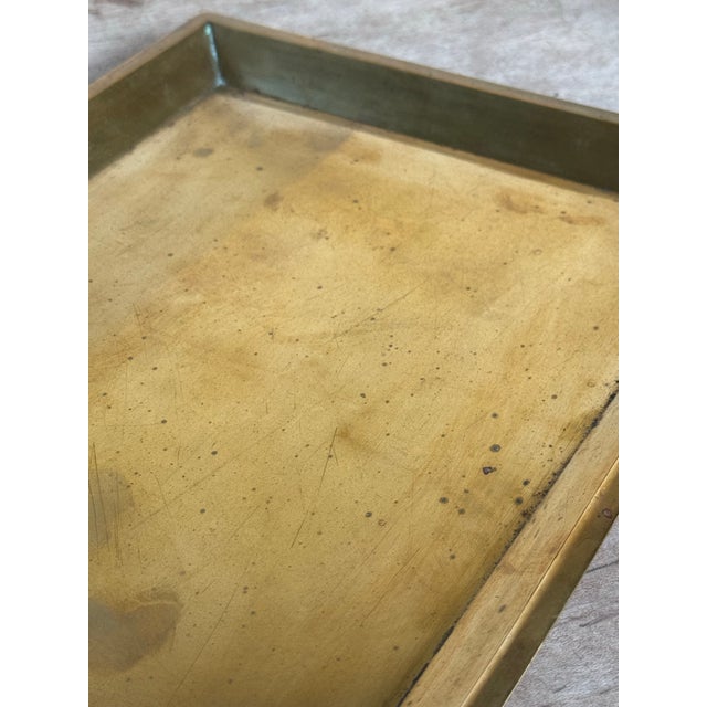 Brass Brass Tray by Bradley & Hubbard For Sale - Image 8 of 8
