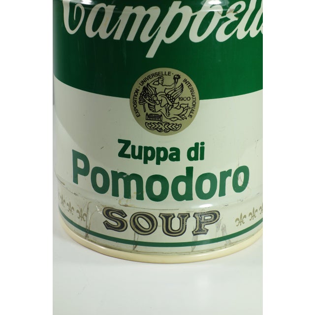 Metal Warhol Campbell Soup Studio Stool by Dino Gavina for Studio Simon, 1970 For Sale - Image 7 of 15