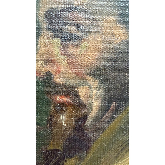 Gray After Diego Velázquez (1599–1660) — Hand-Painted Oil Copy, Signed & Dated 1964 For Sale - Image 8 of 10