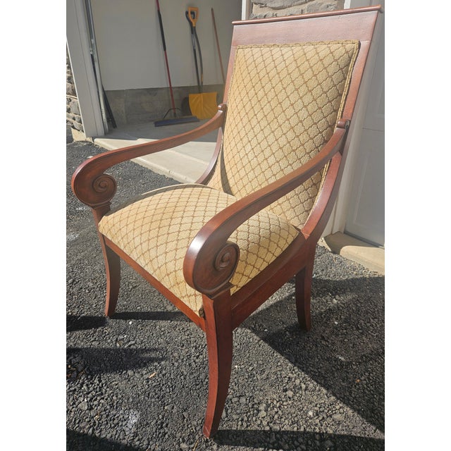 Beautiful Ethan Allen chair in excellent condition. Please see photos as they are considered part of the description.. See...