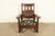 Stickley Brothers Antique Mission Oak Arts & Crafts Rocking Chair, Circa 1910 For Sale - Image 11 of 14
