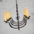 Gothic Antique Gothic or Spanish Revival Style Cast Iron Chandelier Viking Longboat Ship With Horse Head and Shields For Sale - Image 3 of 13