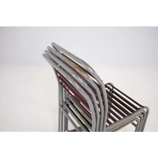 Sandow Chairs in the Style of Bruno Pollak, Set of 4 For Sale - Image 12 of 13