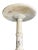 1980s Rustic Carved Alabaster Gueridon Small Occasional Table Stand For Sale - Image 4 of 15
