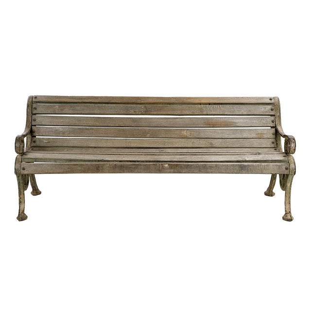 This cast iron and wood garden bench is a perfect example of classic elegance and durability. Designed to withstand the...