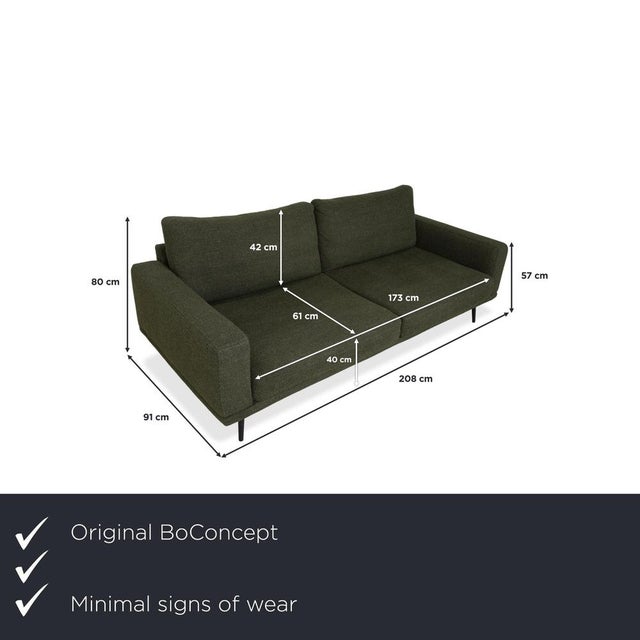 BoConcept Three-Seater: Urban Design Meets Nordic Tranquility. with this sofa, you bring the epitome of "Urban Danish...