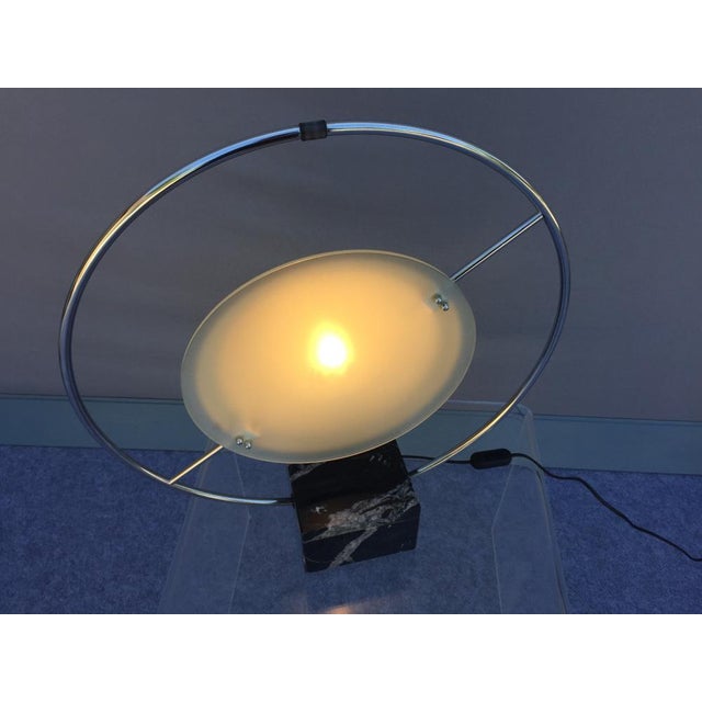 Modern Saturn Table Lamp by Lucien Gau, 1970s For Sale - Image 3 of 18