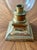Late 20th Century Late 20th Century Glass & Brass Hurricane Candle Holder For Sale - Image 5 of 8