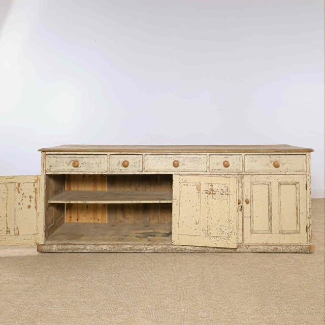 Dimensions: 24"D x 96.5"L x 36"H Shelves (Top to bottom) 10.5"H x 18.5"D x 45.5"W 12.75"H x 18.5"D x 45.5"W A wonderfully...