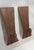 Mid-Century Modern Mid-Century Sculptural Walnut Wall Sconces Candle Sconces-A Pair For Sale - Image 3 of 4
