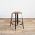 Brown Vintage French Industrial Nicolle Style Stool, 1950s For Sale - Image 8 of 8