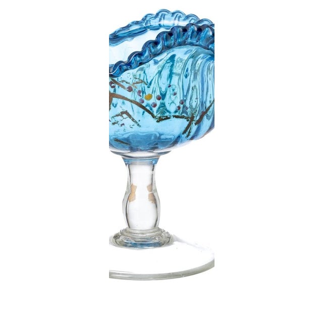 Glass Small Fruit Bowl in Crystal and Glass For Sale - Image 7 of 8
