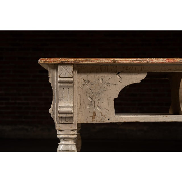 Late 19th Century Eastlake Farmhouse Kitchen Table For Sale - Image 15 of 16