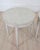 Pair of Swedish 20th Century Carved Round Tables For Sale - Image 4 of 10