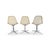 Herman Miller Fiberglass La Fonda Chairs by Charles Eames for Herman Miller, Set of 3 For Sale - Image 4 of 13