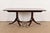 An exceptional Georgian or Regency style double pedestal dining table By Stickley USA, Late 20th Century Beautiful carved...