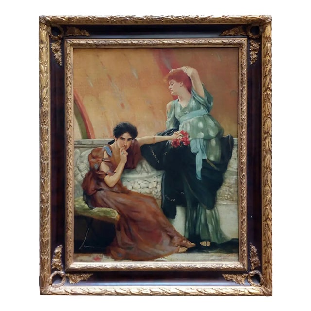 Angelo Granati, Unconscious Rivals, Italy, 2004, Oil on Canvas, Framed For Sale