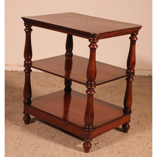 Wood Small 19th Century Mahogany Shelf For Sale - Image 7 of 10