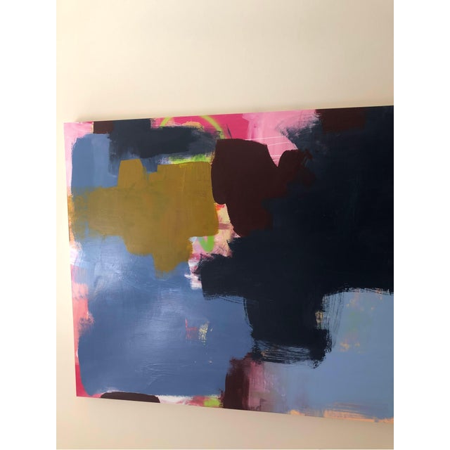 Abstract Mirtha Moreno, Large Abstract Acrylic on Panel Painting, 2019 For Sale - Image 3 of 12