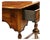Late 20th Century Late 20th Century William and Mary Style Yew Wood Buffet For Sale - Image 5 of 7