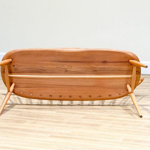 Love-Seat Bench from Ercol, 1960s For Sale - Image 11 of 12