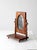 Brown Antique Wooden Vanity Mirror For Sale - Image 8 of 11