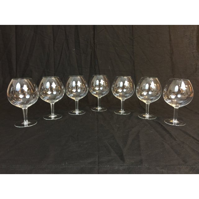 Hand Blown Brandy Snifters Set of 7 Chairish