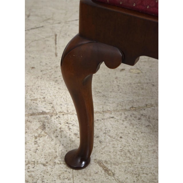 Set of 6 Kindel Queen Anne Mahogany Dining Room Chairs For Sale - Image 11 of 12