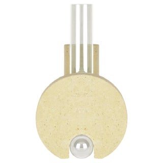 Clear Cochlea Della Metamorfosi 2 Vase by Coki Barbieri For Sale