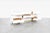 Vintage Italian Postmodern White Lacquer and Brass Dresser, 1980s For Sale - Image 9 of 11