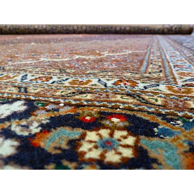 Tabriz Rug in Silk and Cotton, 2000s For Sale - Image 16 of 18