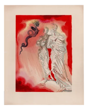 Salvador Dali, The Fraud, 1964, Original Woodcut
