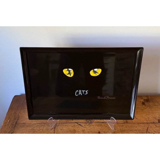 Couroc of Monterey Serving/Bar Tray - or Art! A very rare Couroc Tray commemorating the musical "Cats: Now & Forever"....