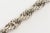 Silver Vintage Sterling Silver Italian Hallmarked Twisted Chain Link Sculptural Collar Necklace For Sale - Image 8 of 12
