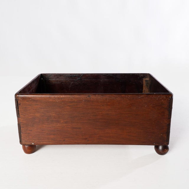 19th Century Mahogany Pin Cushion Sewing Box For Sale - Image 6 of 11