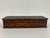 Rustic Antique Hand-Carved Wooden Trinket or Pencil Box With Floral Motif For Sale - Image 3 of 5