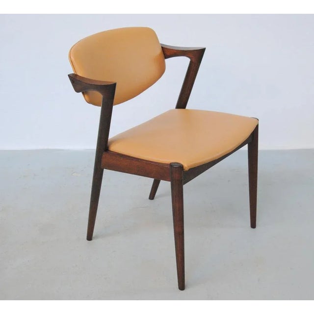 Dining Chairs in Rosewood by Kai Kristiansen for Schou Andersen, 1960s, Set of 12 For Sale - Image 9 of 9
