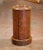 With its distinctive cylindrical silhouette and warm walnut patina, this antique Louis Philippe somno table combines...