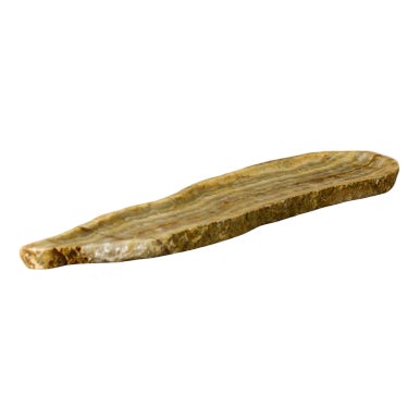 Premium Onyx Tray with Raw Edge For Sale