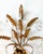 Feldman Lighting Mid Century Italian Gold Gilt Tole & Crystal Wall Sconces — Hollywood Regency / Italian Florentine Style For Sale - Image 4 of 11