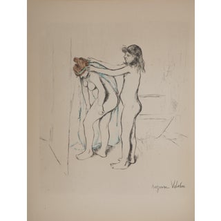 After Suzanne Valadon, Nude The Toilette, Girls Drying Themselves, 1947, Lithograph For Sale
