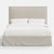 Not Yet Made - Made To Order Stoffer Home x Cloth & Company Maura Slipcover Bed in Relaxed Linen Zinc - California King For Sale - Image 5 of 6
