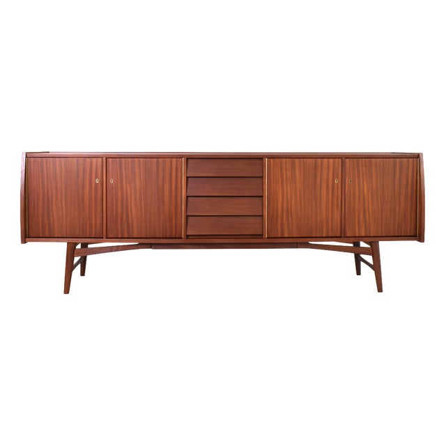 Mid-Century Modern Danish Teak Sideboard, 1960s For Sale