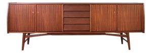 Mid-Century Modern Danish Teak Sideboard, 1960s