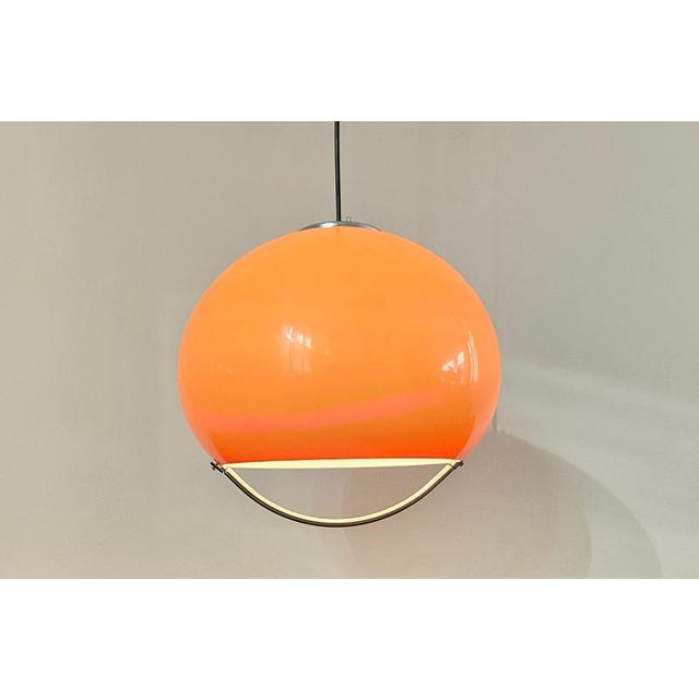 Mid-Century Space Age Pendant from Meblo / Guzzini, Italy, 1970s For Sale - Image 18 of 18