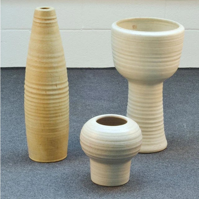 Tall Studio Pottery Floor Vase, 1960s For Sale - Image 6 of 10