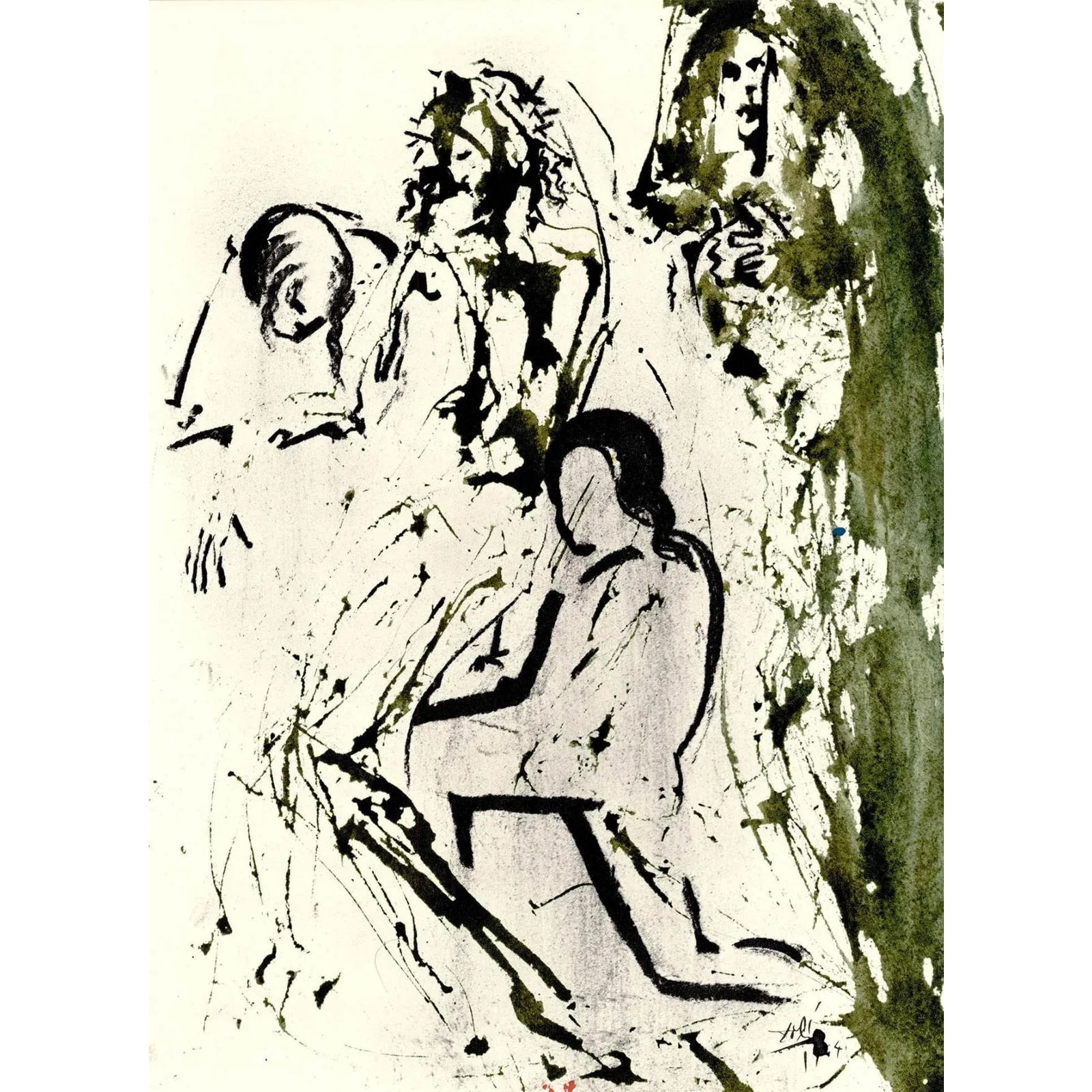 Salvador Dalí­, Composition (Michler/Löpsinger 1600; Field 69-3 ...