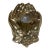 Vintage Bronze Decorative Piece Featuring Cupped Hands. For Sale